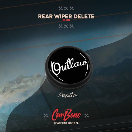 Rear wiper delete plug – pattern – for 964/993/924/944/968